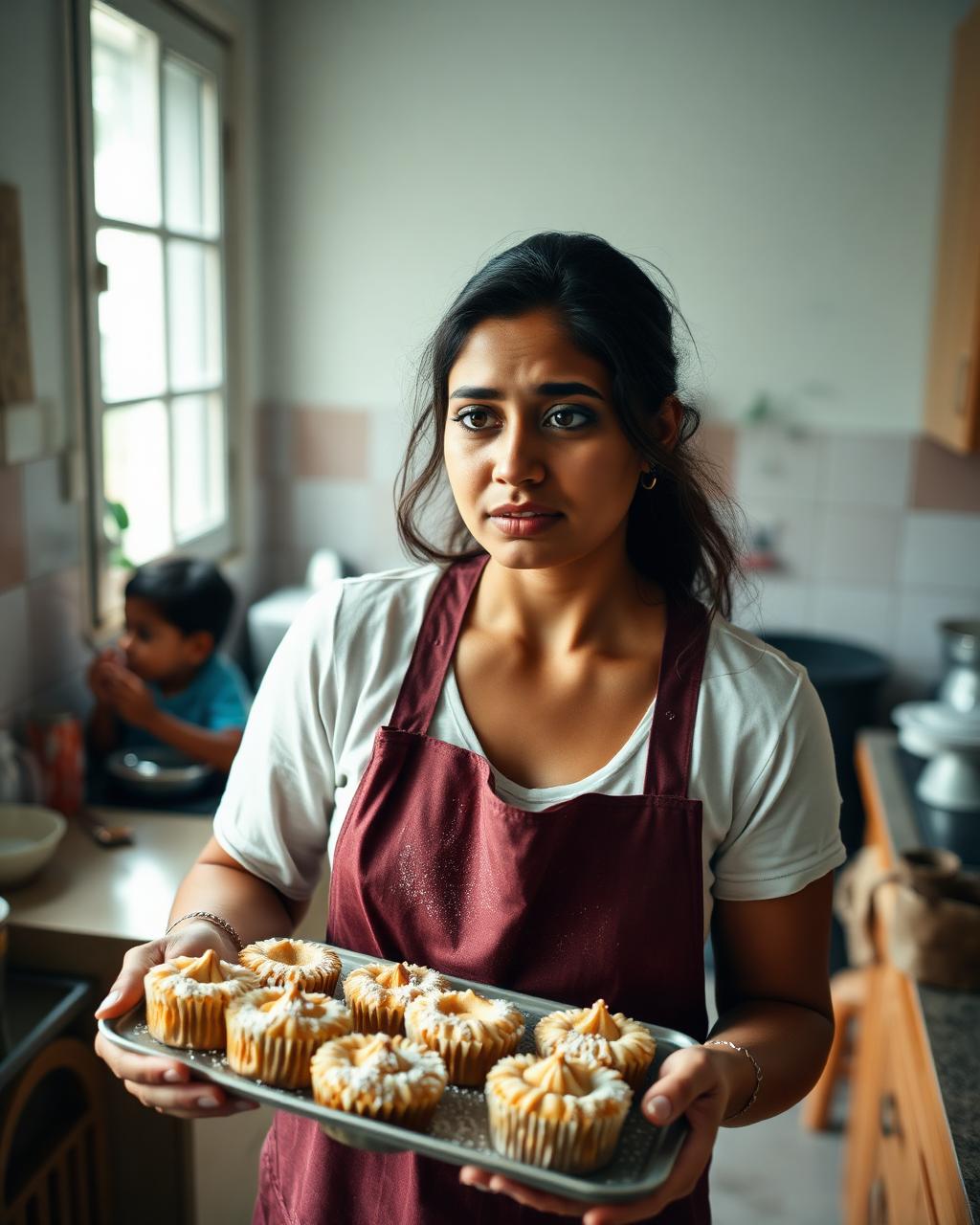 The stuck baker